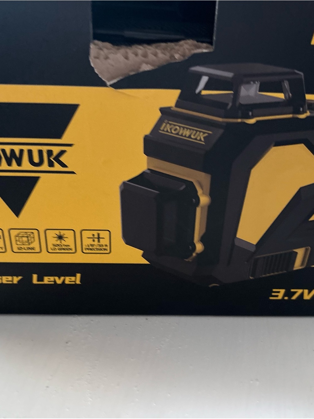 Wskywuk Laser Level In Black And Yellow